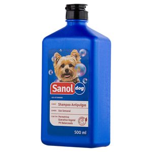 Shampoo para Cães Antipugas Sanol 500ml