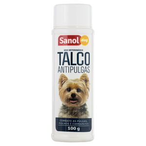 Talco Antipulgas Sanol Dog 100g