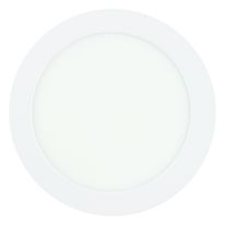 Painel Led de Sobrepor Branco Redondo Taschibra Lux 6W 3000K