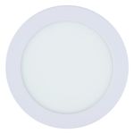 Painel-Led-de-Sobrepor-Branco-Redondo-Taschibra-Lux-6W-6500K-AutovoltFrontal1