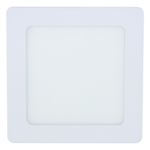 Painel-Led-de-Sobrepor-Branco-Quadrado-Taschibra-Lux-6W-3000K-AutovoltFrontal1