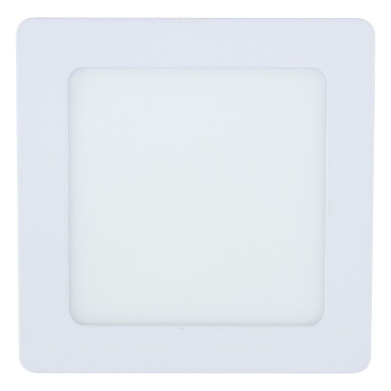 Painel-Led-de-Sobrepor-Branco-Quadrado-Taschibra-Lux-6W-3000K-AutovoltFrontal1