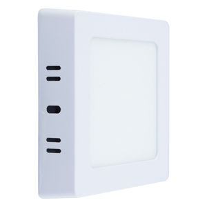 Painel Led de Sobrepor Branco Quadrado Taschibra Lux 6W 3000K