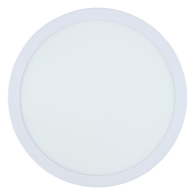 Painel-Led-de-Sobrepor-Branco-Redondo-Taschibra-Lux-18W-6500K-AutovoltFrontal1