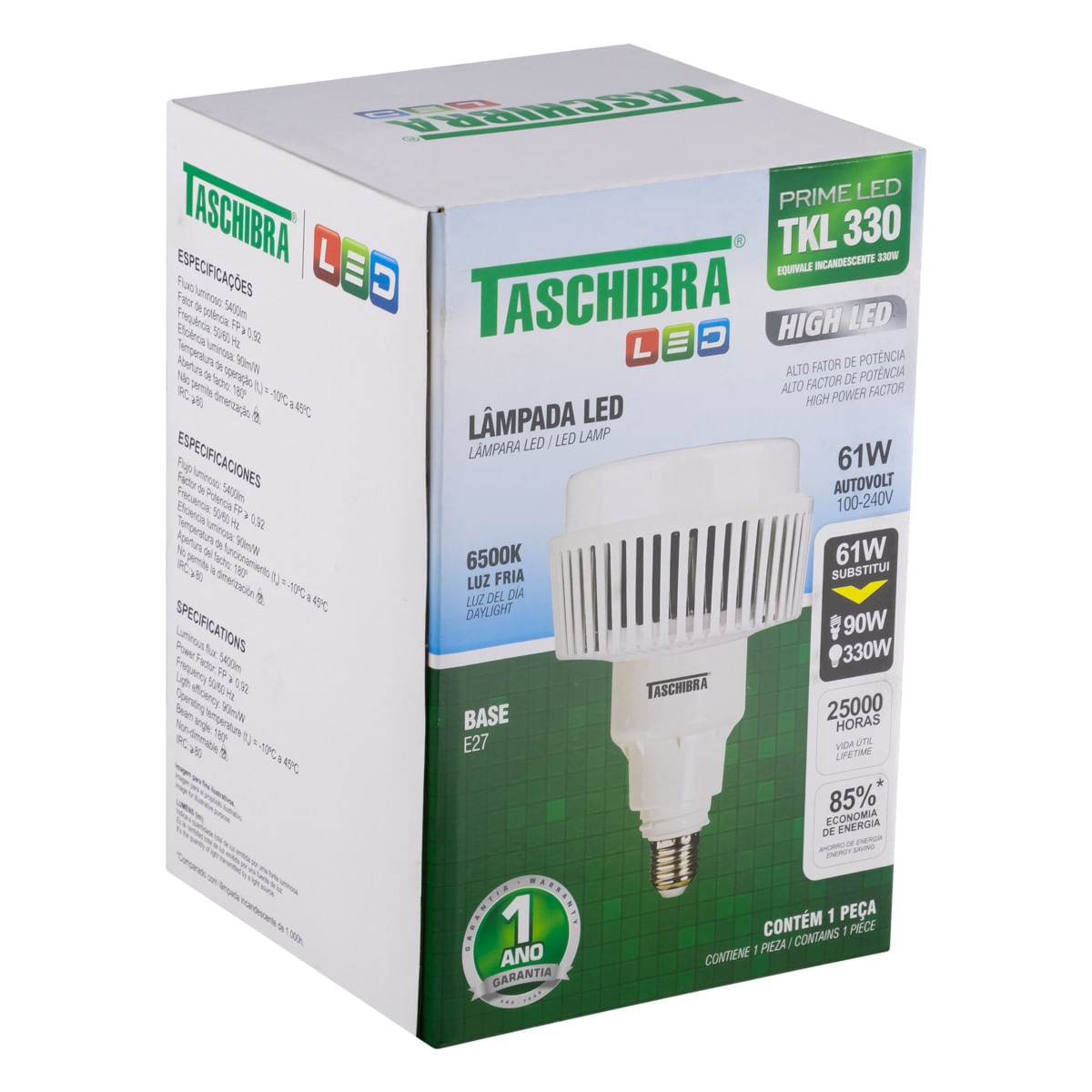 LâmpadaLedTKL330Taschibra6500K61WAutovoltAngularEsquerda2