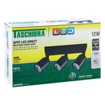 Spot-de-Led-Preto-Taschibra-12W-6500K-AutovoltEmbalagemAngularEsquerda3