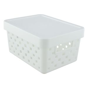 Organizador Organizador com Tampa Paramount Quadratta 19cm x 14cm x 10cm