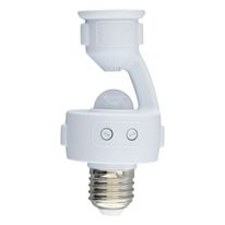Sensor de Presença Soquete com Fotocélula Programável Margirius