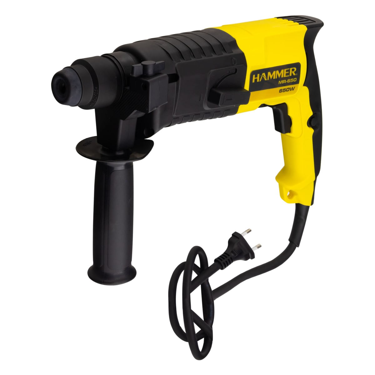 MarteletePerfuradoreRompedorHammer650W127VAngularEsquerda1