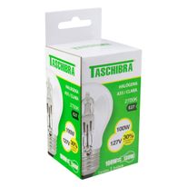 Lâmpada Halógena A55 Clara Taschibra 2700K 100W