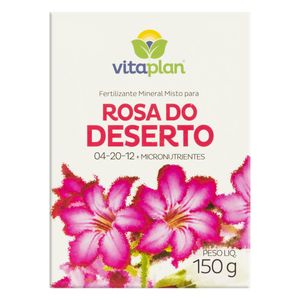 Fertilizante Mineral para Rosa do Deserto Vitaplan 150g