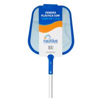 Peneira para Piscina com Cabo Azul Nautilus 1,5m