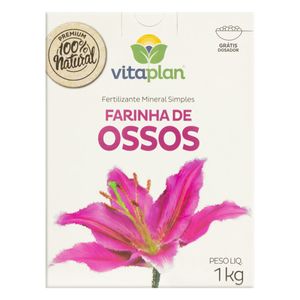 Fertilizante Mineral Farinha de Osso Vitaplan 1kg