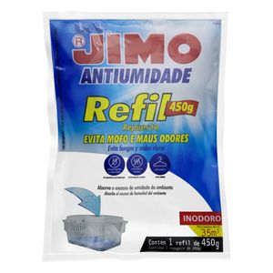 Antiumidade Previne Mofo e Mau Cheiro Inodoro Refil Jimo 450g