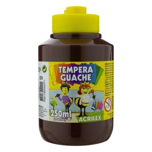 Tinta Guache Marrom Acrilex 250ml