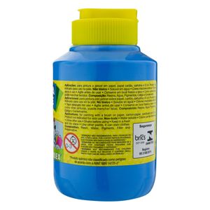 Tinta Guache Azul Celeste Acrilex 250ml