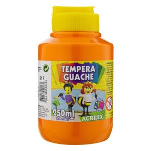 Tinta Guache Laranja Acrilex 250ml