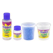 Fábrica de Slime Kimeleka Crunch Blue Acrilex