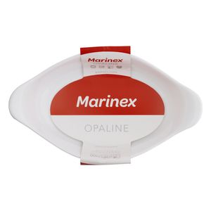 Assadeira Oval Opaline Marinex 1l