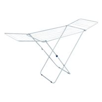 Varal  de Chão com Abas Newpro Aço Esmaltado 1,82m x 55cm x 1m