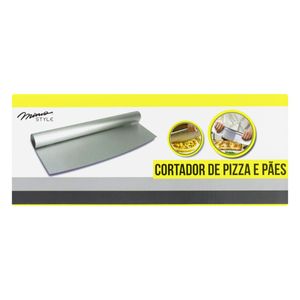 Cortador para Pizza e Pães Mimo Style em Aço Carbono