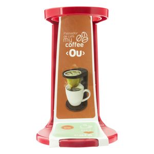 Conjunto Mini Coador de Café OU Vermelho