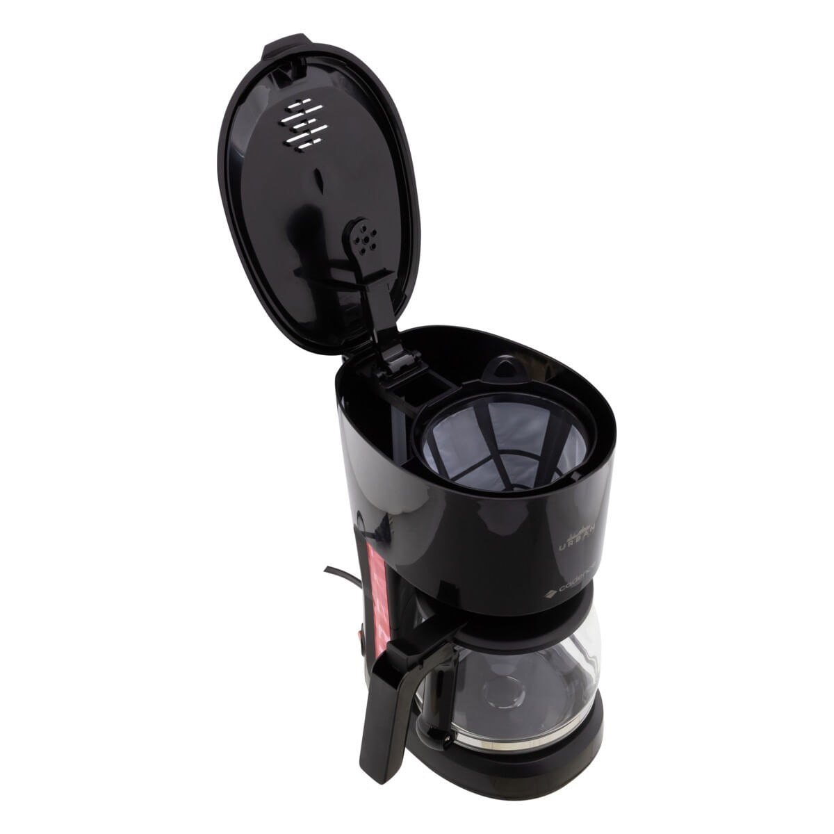 Cafeteira Elétrica Cadence 1,2L 750W Urban Pop CAF810 Preta