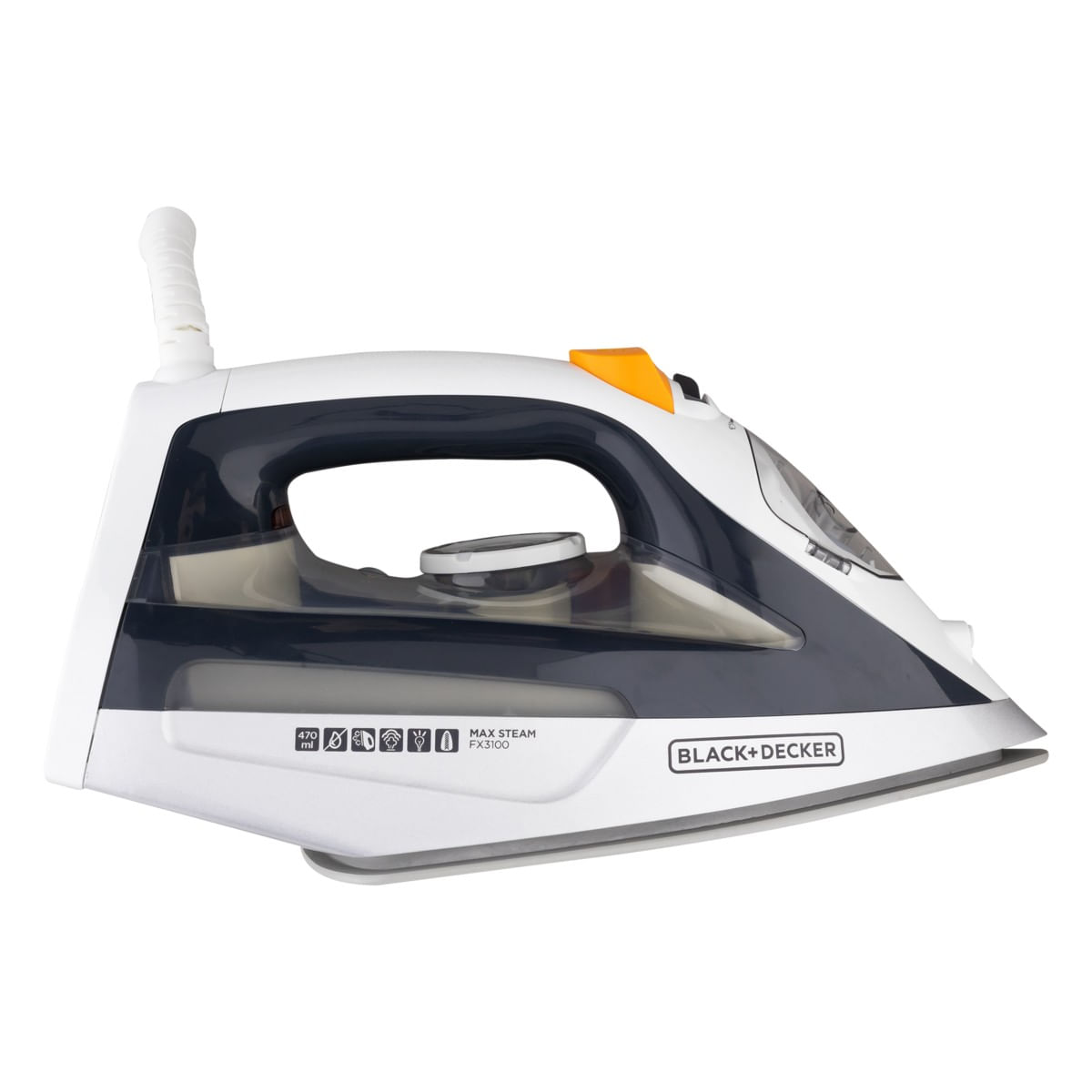 FerrodePassarMaxSteamBlack+Decker2000W220VFrontal2