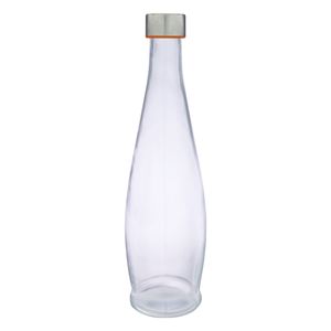 Garrafa de Vidro com Tampa Inox Vitrizi Acqua 1l