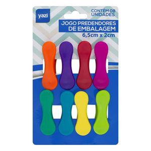 Conjunto de Prendedores para Embalagens Tuut 8 peças