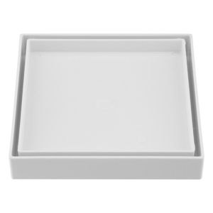 Ralo Invisível Branco Gemell 15cm x 15cm