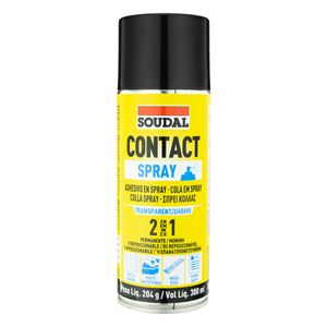 Cola de Contato Spray Soudal 204g