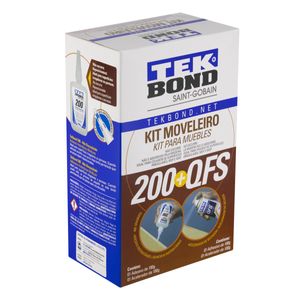 Kit Moveleiro Adesivo Instantâneo + Acelerador de Secagem Tekbond 100g cada