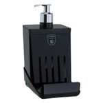 Dispenser-para-Detergente-e-Esponja-Crippa-Smart-PretoAngularEsquerda1