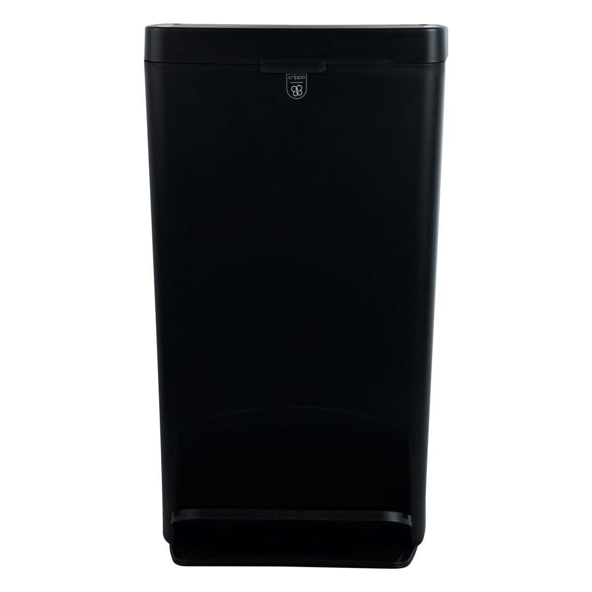 LixeiraSmartPretaCrippacomPedal25lFrontal2