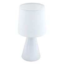 Abajur Cerâmico Branco Taschibra Pottery 25cm
