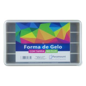 Forma para Gelo com Tampa Paramount Big Plus