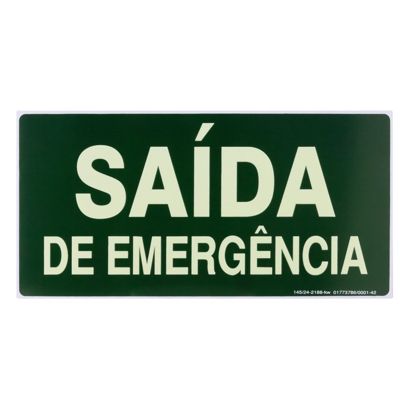 Placa-de-Sinalizaao-Fotoluminescente-Saida-de-Emergencia-Ja-Placas-15cm-x-30cmFrontal1