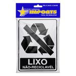 PlacadeSinalizaãoLixoNãoReciclávelImportsFrontal2