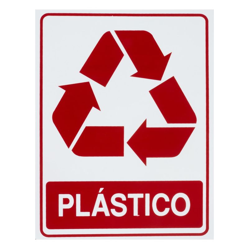 Placa-de-Sinalizaao-Lixo-Reciclavel-Plastico-ImportsFrontal1