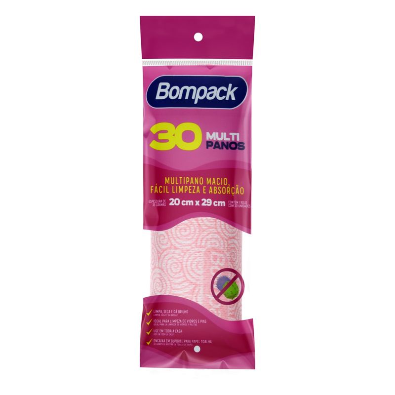 Pano-Slim-Multiuso-Bompack-Rosa-30-unidadesFrontal1