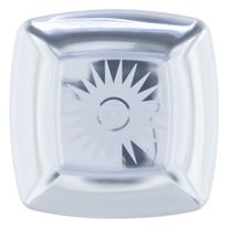 Prato Plástico Quadrado 18cm 10 Unidades Strawplast