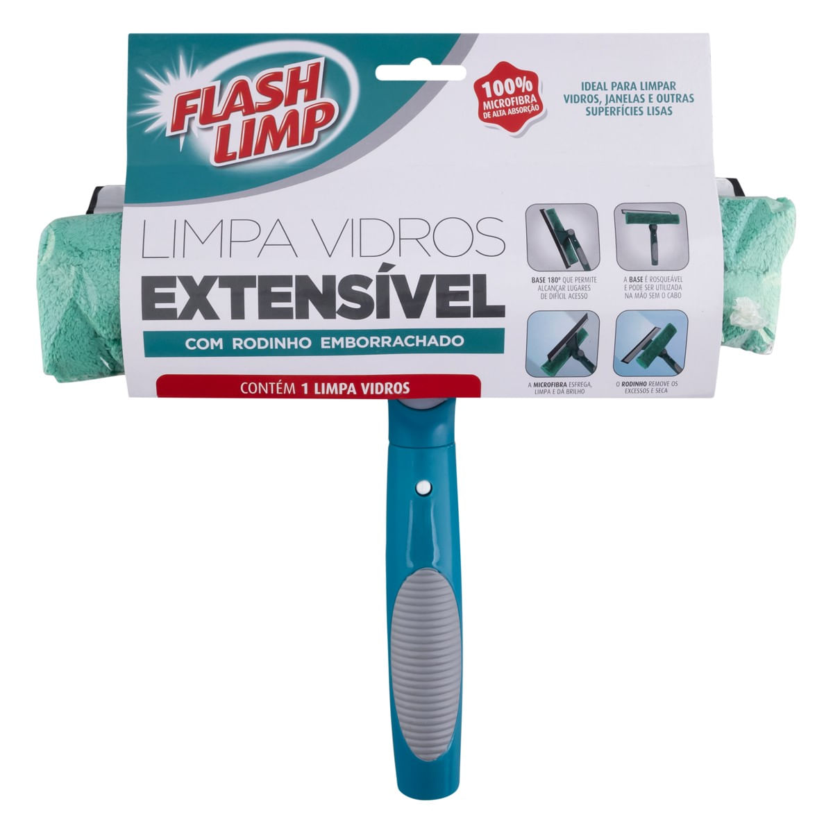 LimpadordeVidrocomRodoExtensívelFlashLimp180Frontal1
