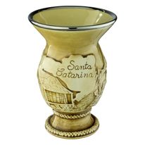 Cuia de Cerâmica Santa Catarina Ceraflame 300ml