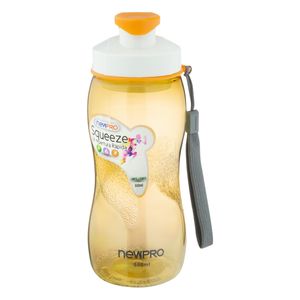 Garrafa Squeeze Laranja Newpro 550ml