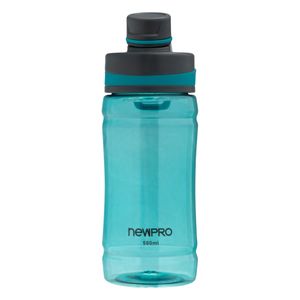 Garrafa Squeeze Azul Newpro com Trava 580ml