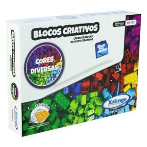 Blocos Criativos Xalingo 200 peças