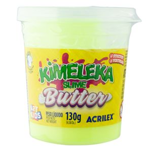 Kimeleka Slime Butter Amarela Acrilex 130g