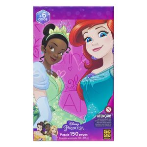 Quebra Cabeça Disney Princesa Grow 150 peças