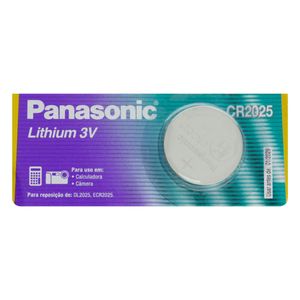 Bateria Lithium CR2025 Panasonic 3V